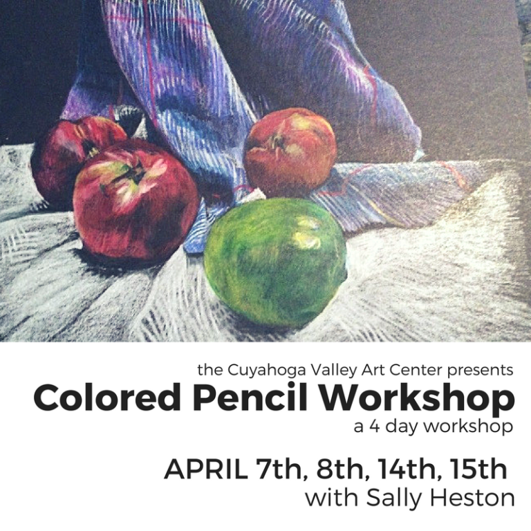 COLORED PENCIL with Sally Heston Cuyahoga Valley Art Center