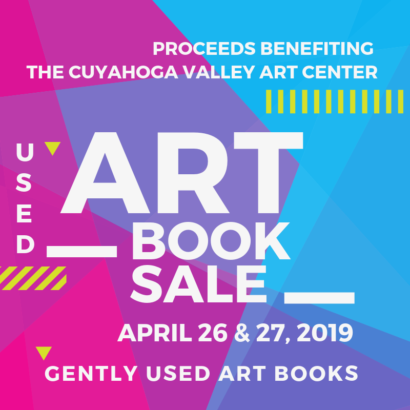 FUNDRAISER Used Art Book SALE Cuyahoga Valley Art Center