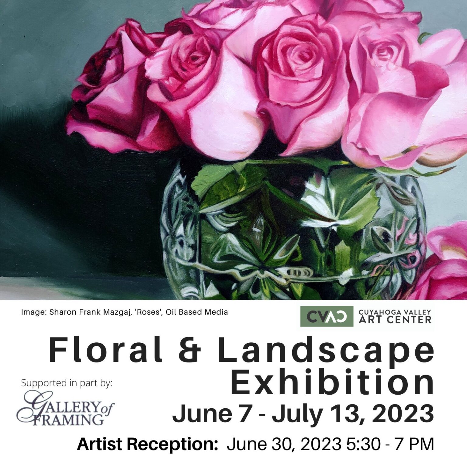 Floral & Landscape Exhibition Cuyahoga Valley Art Center