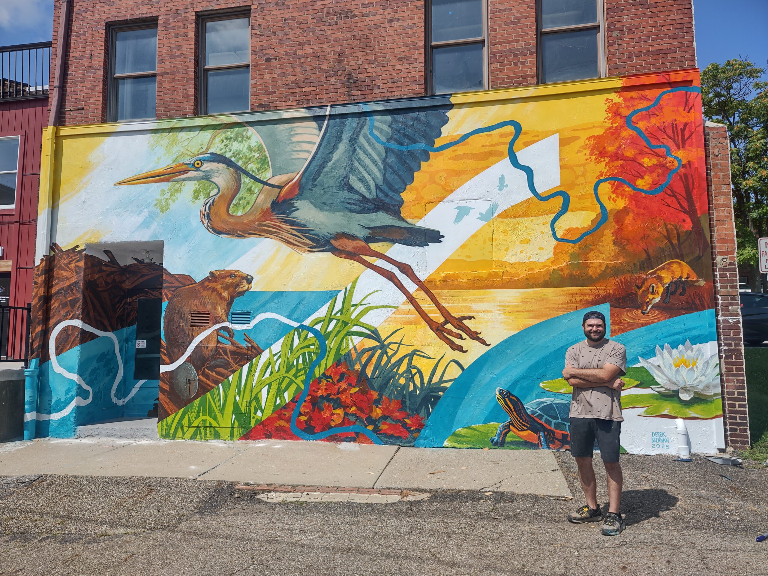 Mural Day 9 w/Derek Brennan
